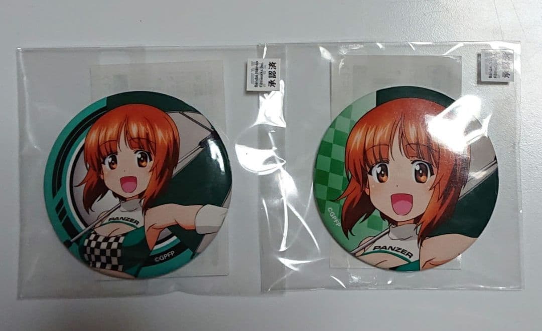 くじコレ ガールズ&パンツァー 西住みほ 缶バッジ 2種 - メルカリ
