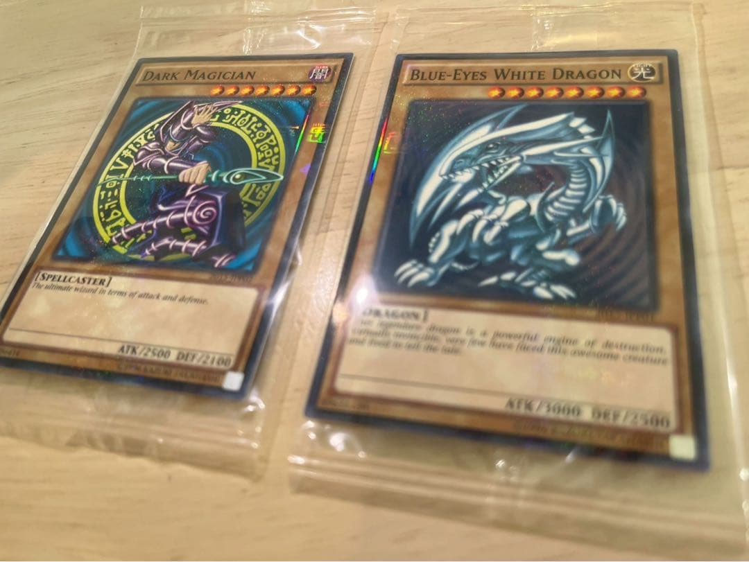 遊戯王】wcs2015 ブルーアイズ&ブラック・マジシャン【美品・未開封