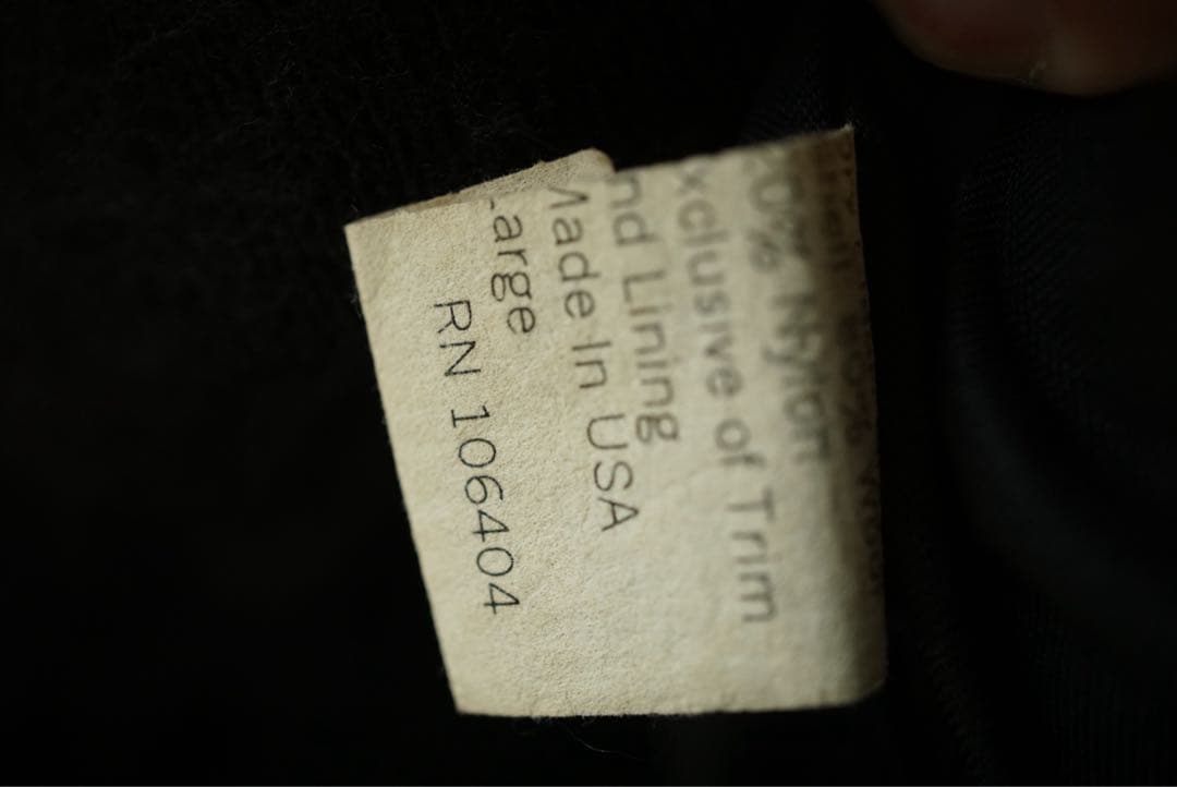 02aw 常田着 初期 Supreme レザー 切り替え スタジャン old 黒 - メルカリ