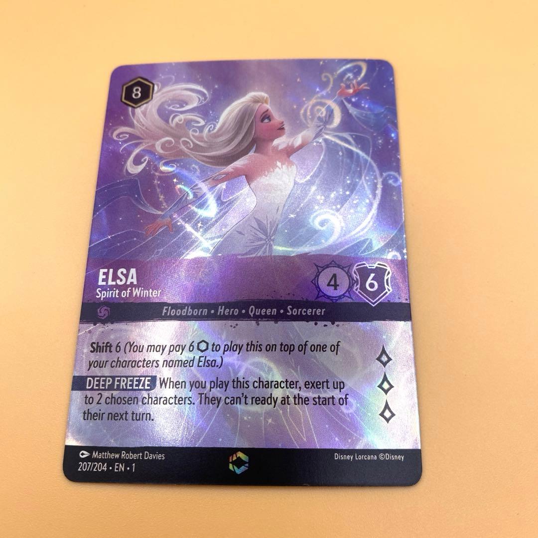 英語版】ロルカナ lorcana エルサ ELSA エンチャンテッド - メルカリ