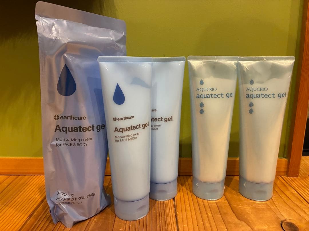 earthcare Aquatect gel 5本セット 楽天市場】化粧水・乳液・美容液いらずアクアテクトゲル100gの5本