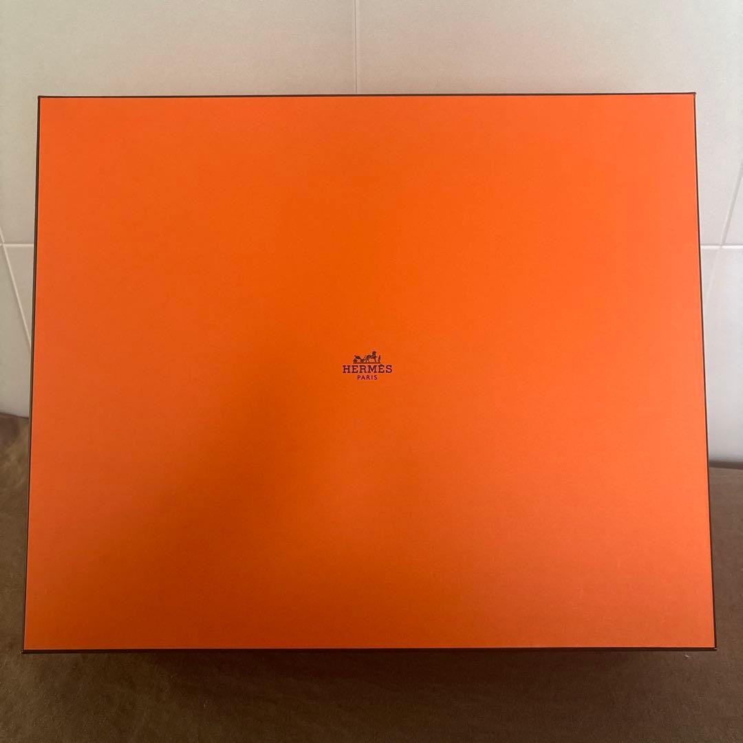 エルメス　ボックス　大サイズ　バーキン30用　ボリード31用 HERMES - HERMES バーキン30 ケリー32、ボリード31 用 箱 オレンジ