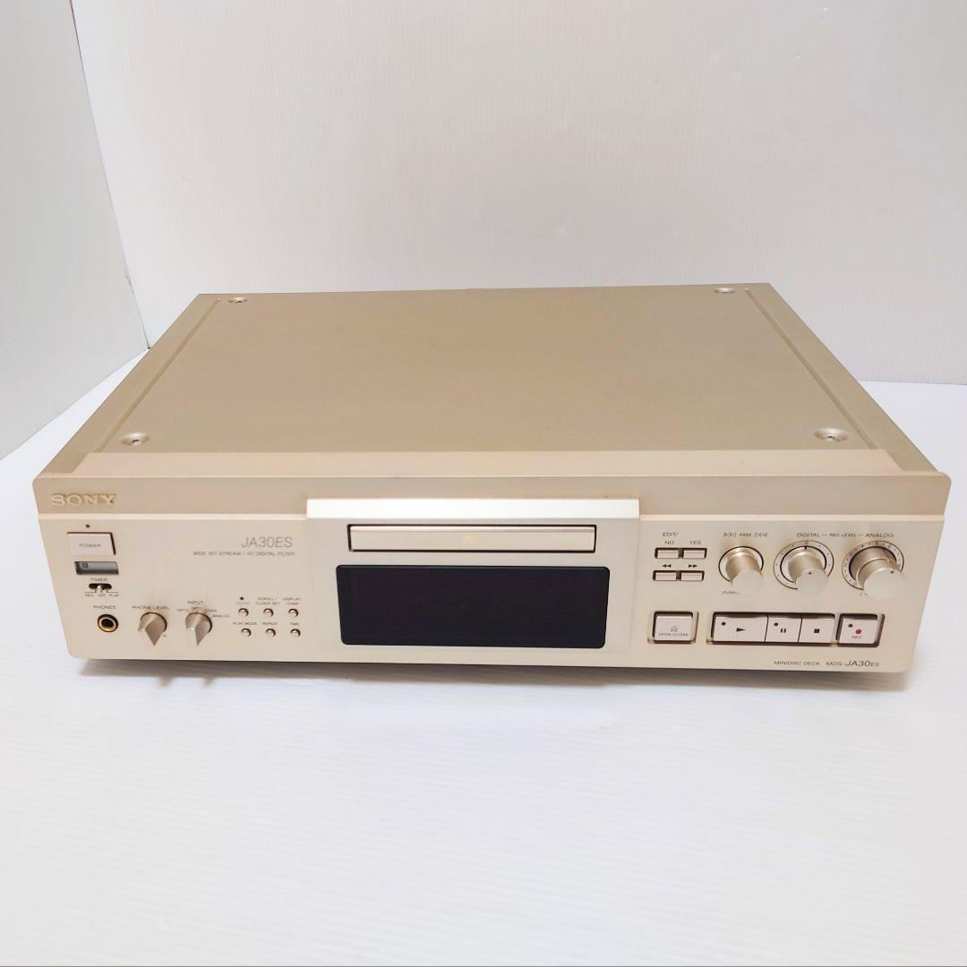 SONY MDS-JA30ES CDプレーヤー ゴールド　ジャンク SONY MDS-JA30ES MD MiniDisc Deck Tested Working | eBay