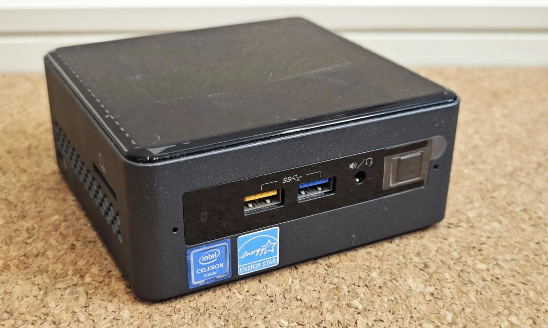 NUC7JY ミニPC Celeron4005 Mem4GB eMMC32GB Mini-PC Intel NUC BOXNUC7CJYHNB (Intel Celeron J4005 2.0GHz@2.7GHz