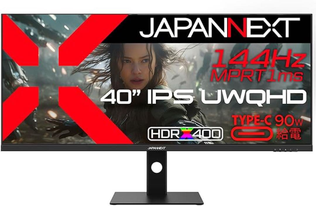 JAPANNEXT JN-IPS401 40型 144Hzゲーミングモニター - メルカリ