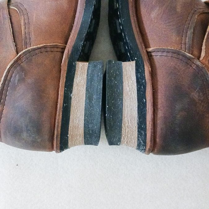 レッドウィング エンジニアブーツ オイルドレザー ブラウン 23