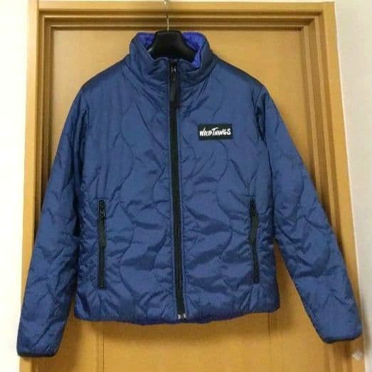 ビンテージ USA製 ワイルドシングス リバーシブル 中綿 ナイロンジャケット