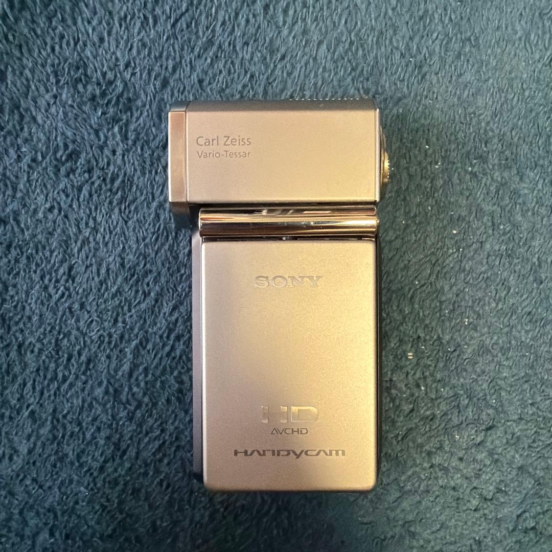 SONY HD HANDYCAM HDR-TG1 動作確認済 平成レトロ チタン - メルカリ