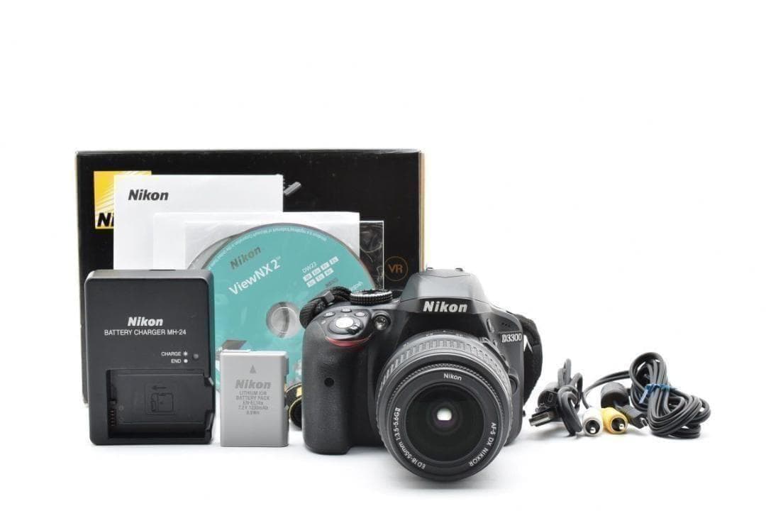 【大人気】 Nikon ニコン D3300 レンズセット デジタル一眼カメラ Amazon | Nikon デジタル一眼レフカメラ D3300 18-55 VR IIレンズ