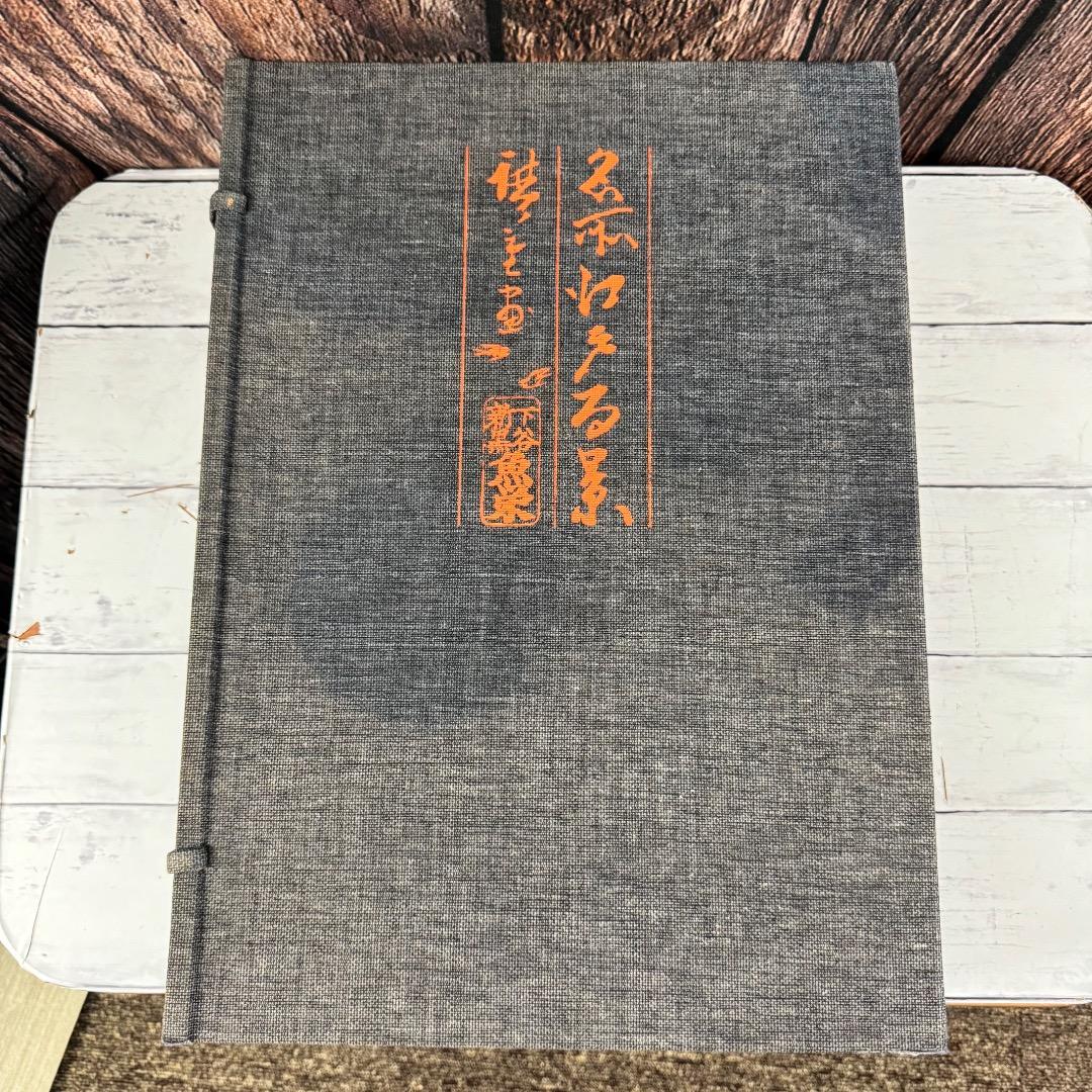 一立斎広重 名所江戸百景 渋井清編 集英社 昭49年発行