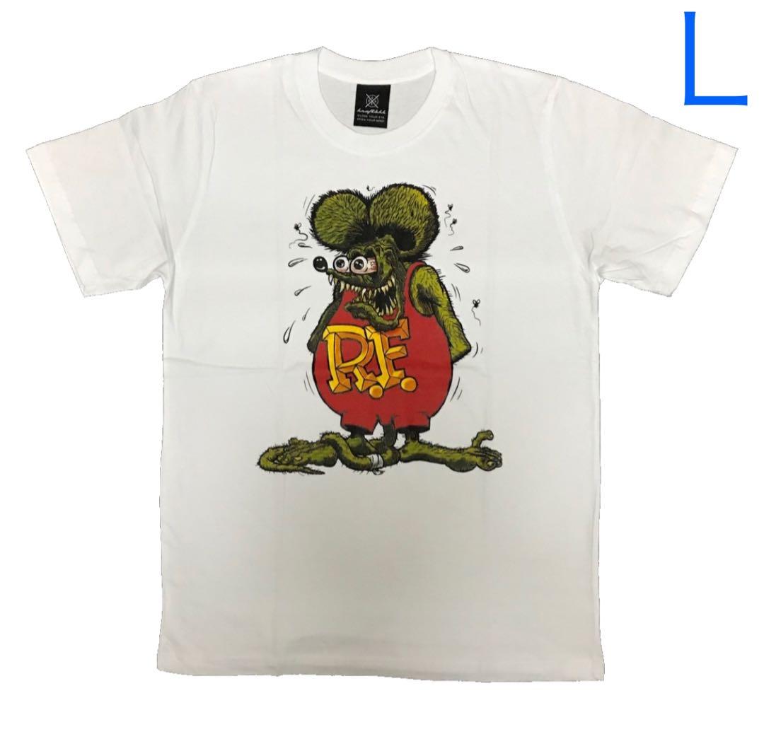 新品 早い者勝ち Rat Fink ラットフィンク キャラクター ネズミ 5 L