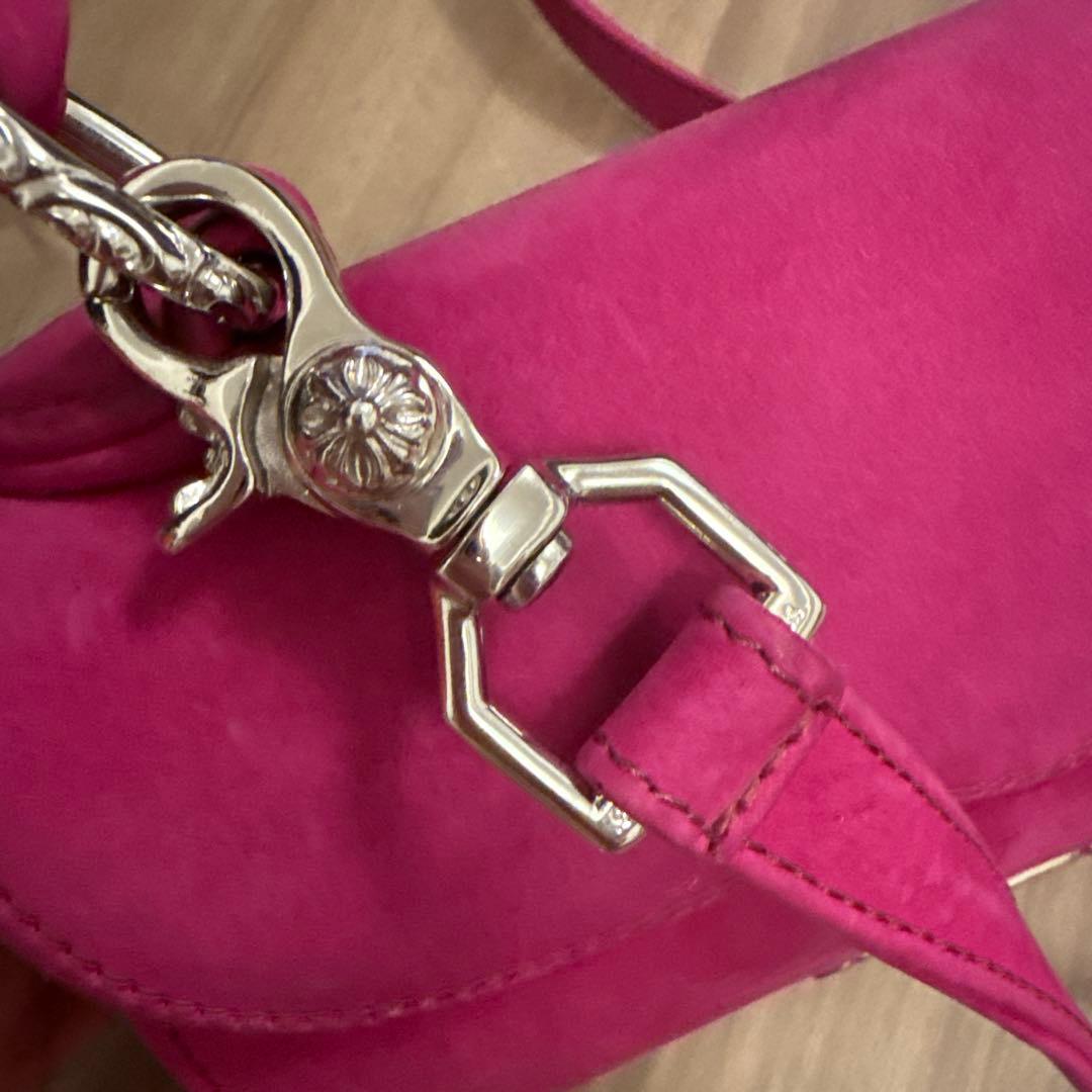 限定値下げ】CHROME HEARTSクロムハーツ ショルダーバッグ ピンク