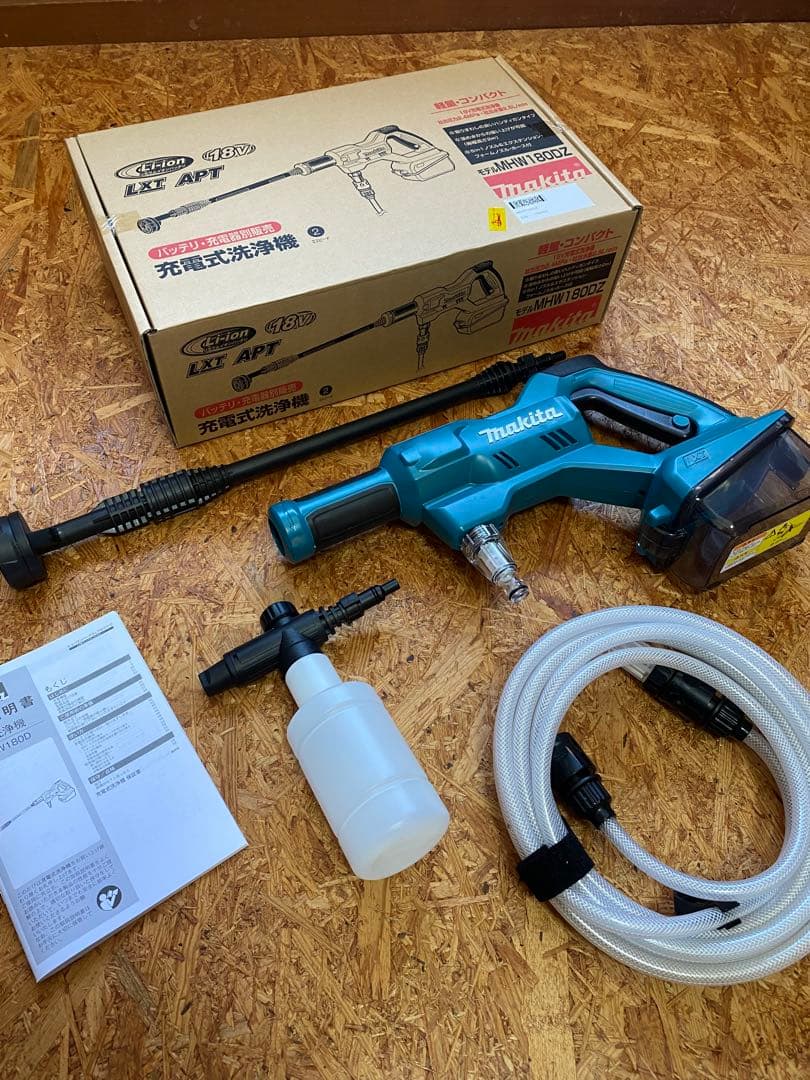 makita 充電式洗浄機 MHW180DZ 楽天市場】マキタ 充電式洗浄機 MHW180DZ 18V 2.4/2Mpa(常用:水道/自吸