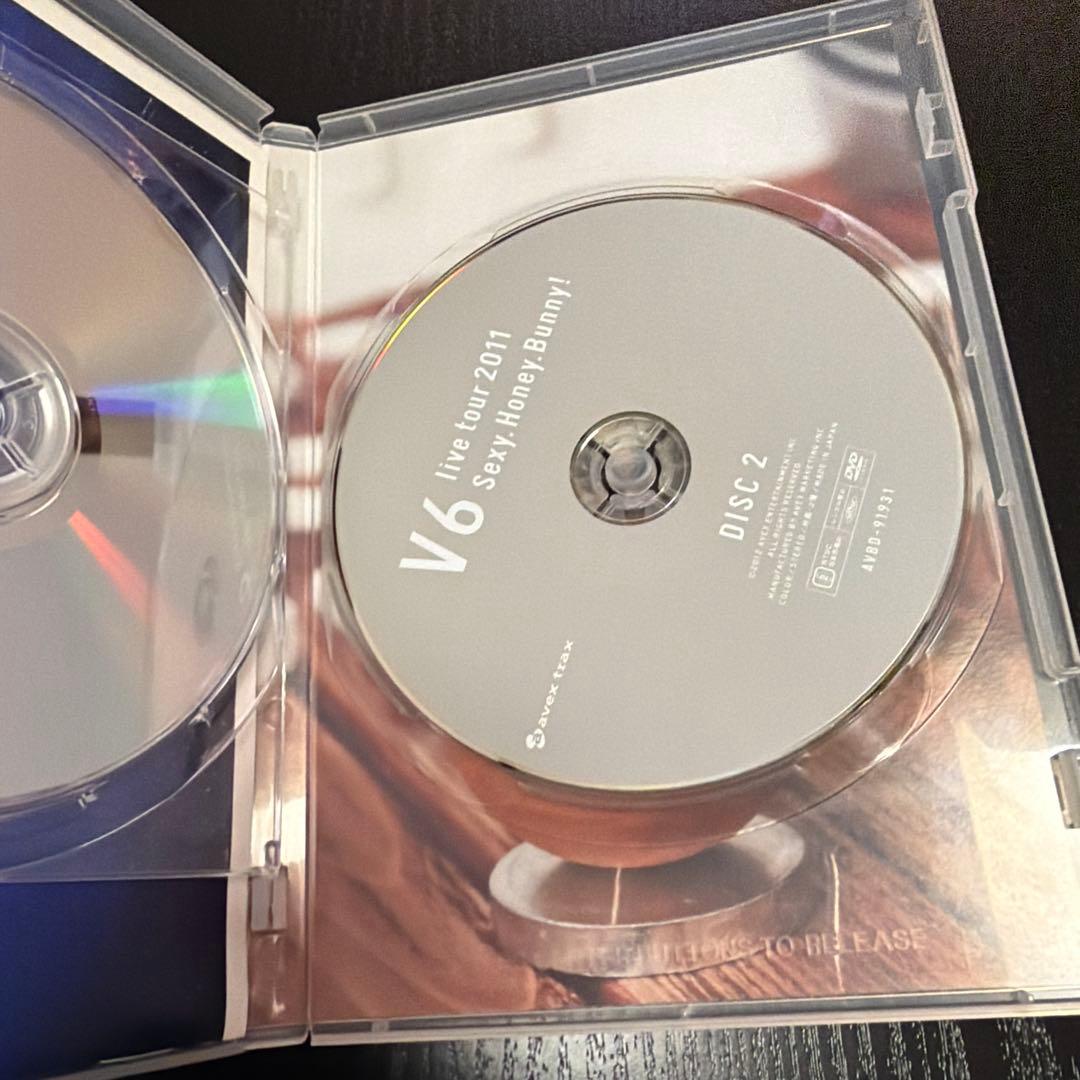 V6 live tour 2011 Sexy Honey Bunny! DVD - メルカリ
