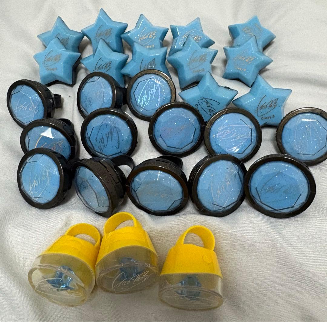 1/12まで値下げ｜あんスタ HiMERU リングライト 28個セット 新品☆あんスタ【HiMERU】スタライ☆7th☆リングライト☆2点セット