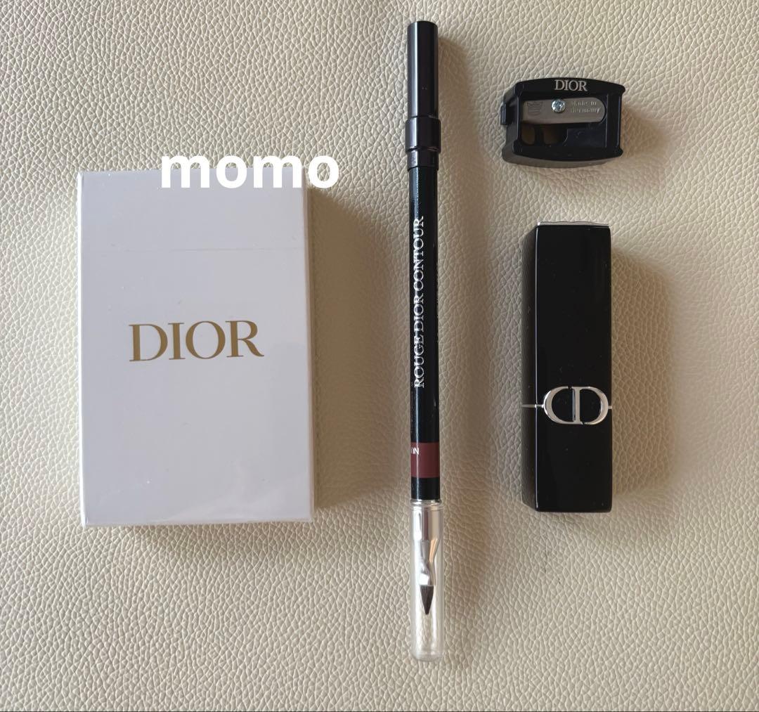 DIOR ルージュディオール100S＆コントゥール329セットプレミア品付 DIOR ルージュディオール100S＆コントゥール329セットプレミア品付