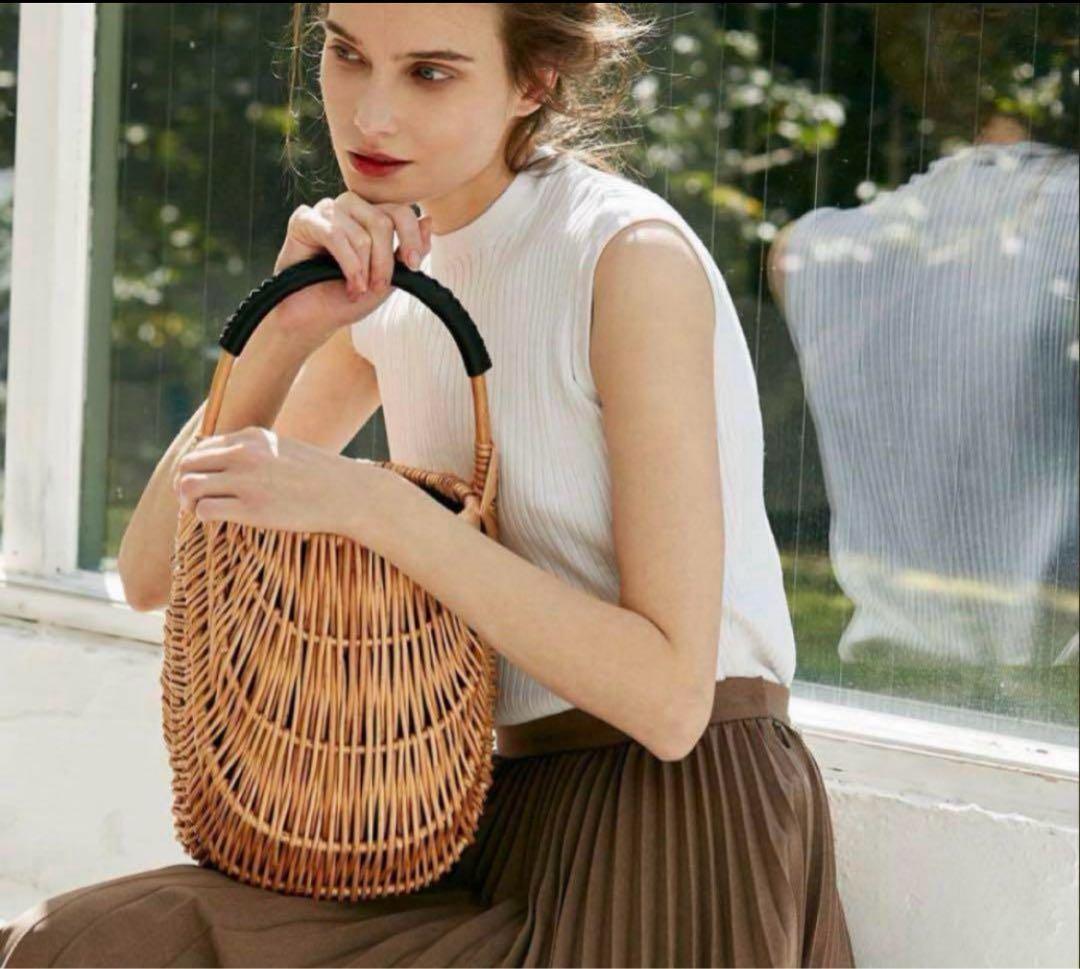 TSURU by Mariko Oikawa かごバッグ 美品 - メルカリ