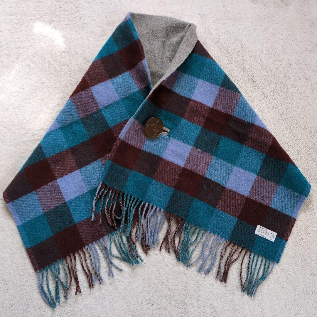 Vivienne Westwood リバーシブル ポンチョ ヴィヴィアンウエストウッド Vivienne Westwood ストール リバーシブル