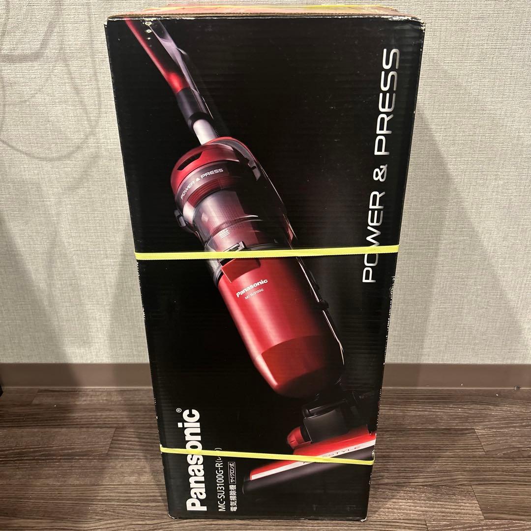 パナソニック 電気掃除機 サイクロン MC-SU3100G-R 概要 スティックタイプ掃除機 MC-SU3100G | 掃除機・クリーナー