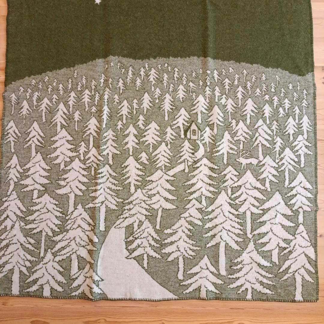 KLIPPAN ウールブランケット HOUSE IN THE FOREST ハウスインザフォレスト／HOUSE IN THE FOREST ウールブランケット