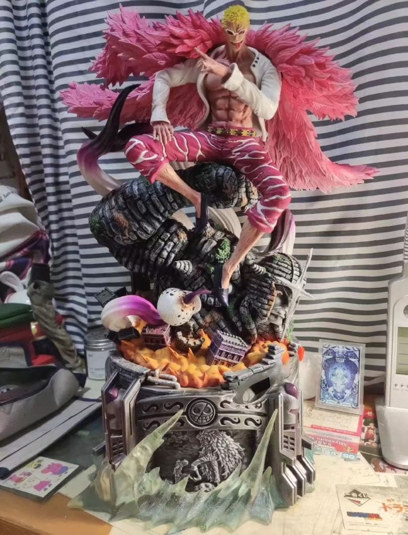 ワンピース ドフラミンゴ ガレージキット ガレキ スタチュー②⑦ ワンピース ドフラミンゴ ガレージキット フィギュア スタチュー pop