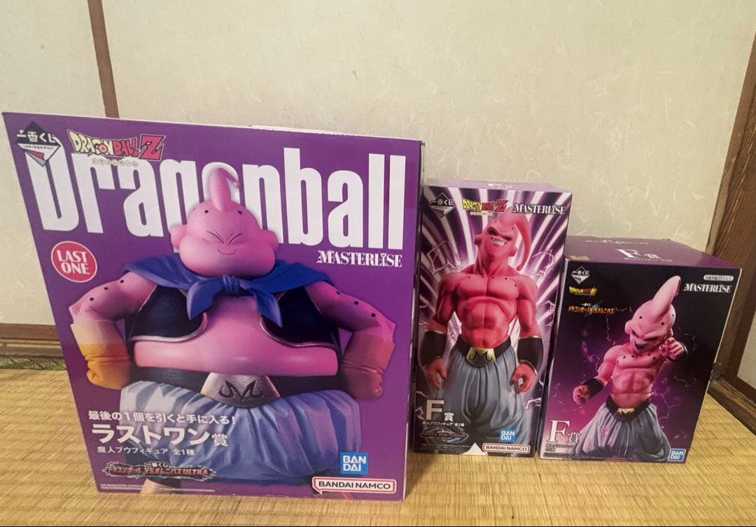 ドラゴンボール 一番くじ 魔人ブウ ３体セット 一番くじ ドラゴンボール 魔人ブウ 3体 フィギュア｜Yahoo!フリマ（旧