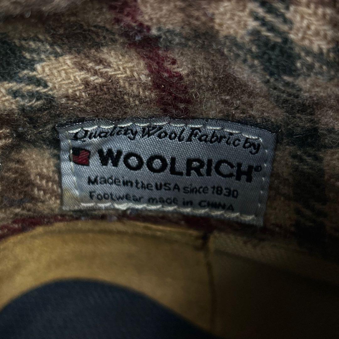 ティンバーランド ウールリッチ ワークブーツ 8.5 26.5cm ブラウン