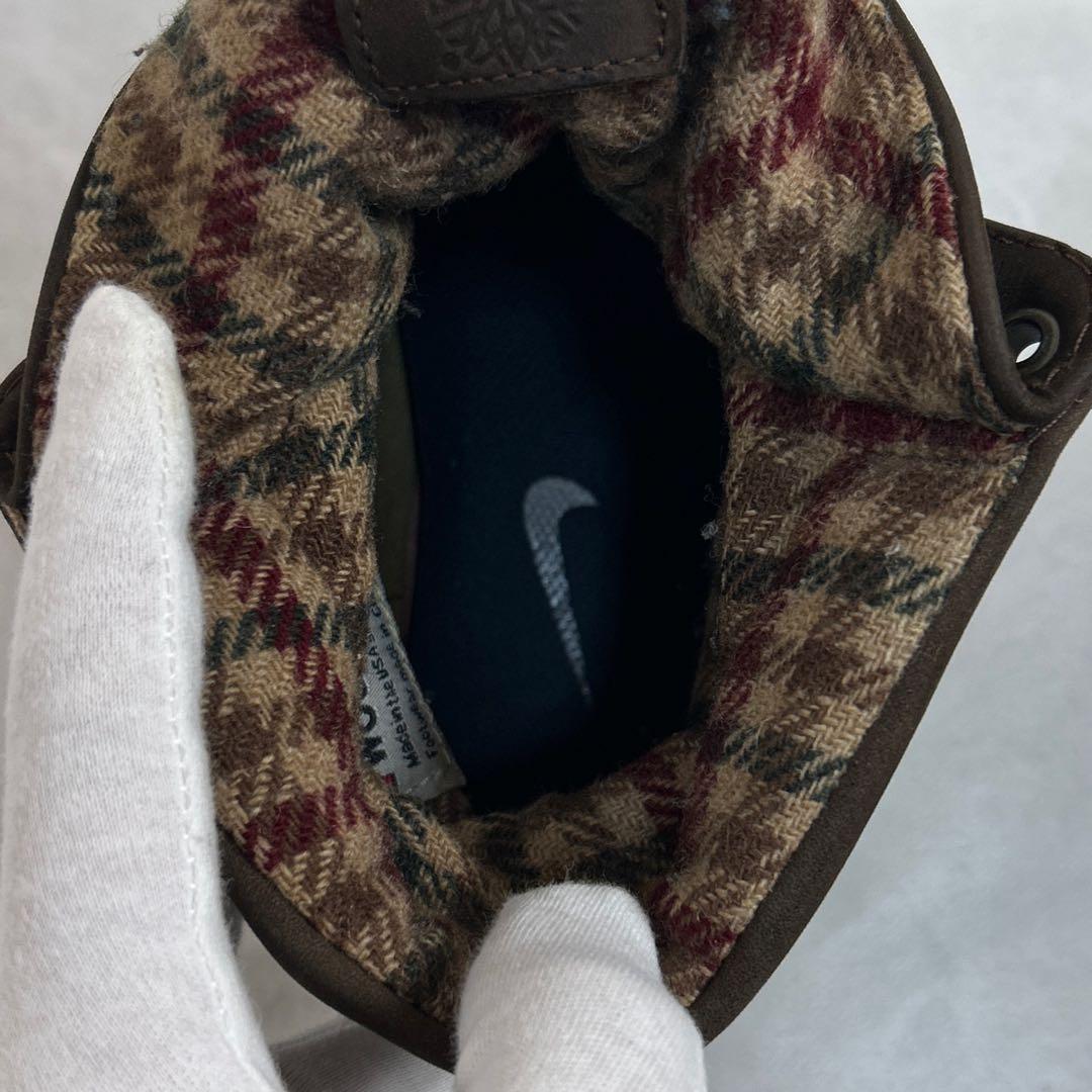 ティンバーランド ウールリッチ ワークブーツ 8.5 26.5cm ブラウン