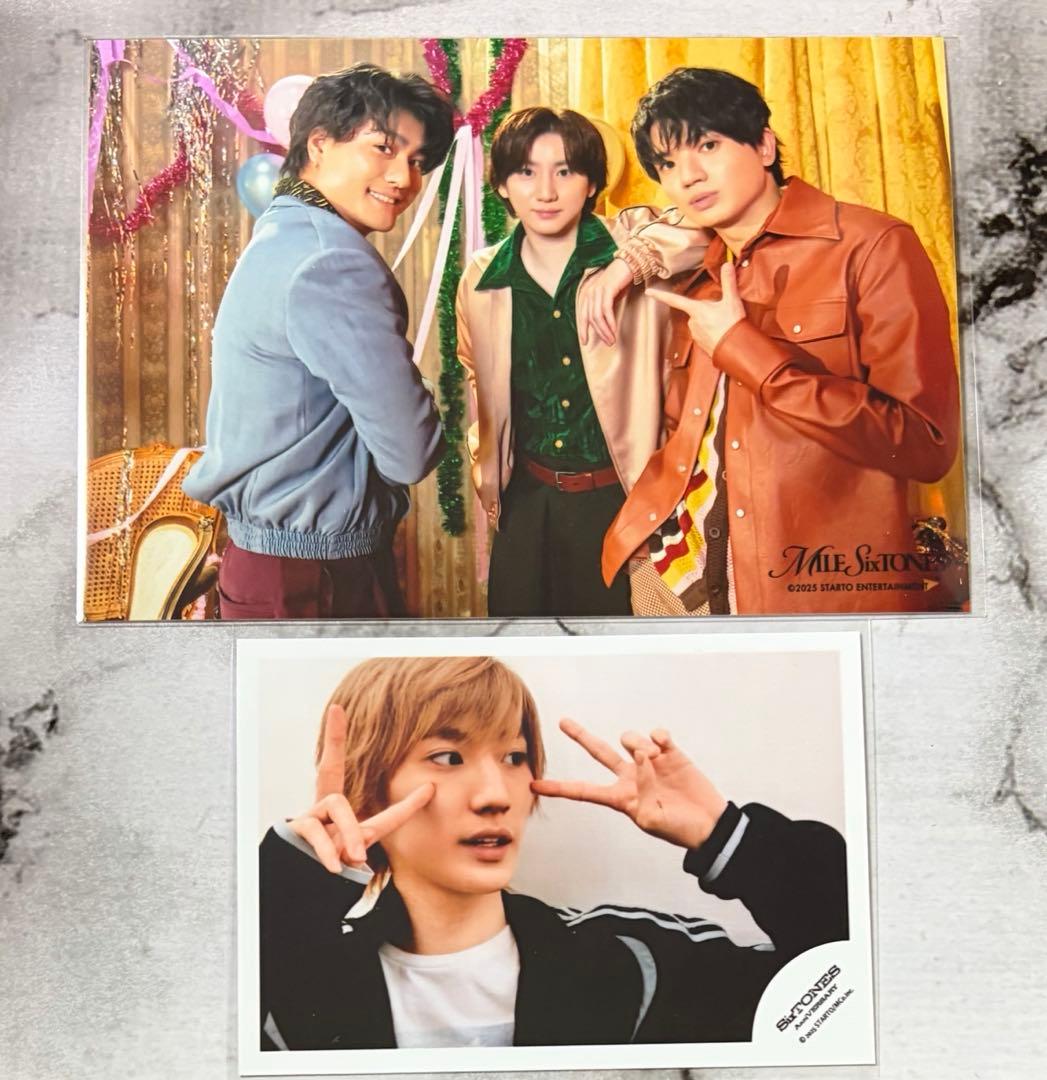 SixTONES MILESixTONES 公式写真 京本大我 ミニフォト - メルカリ