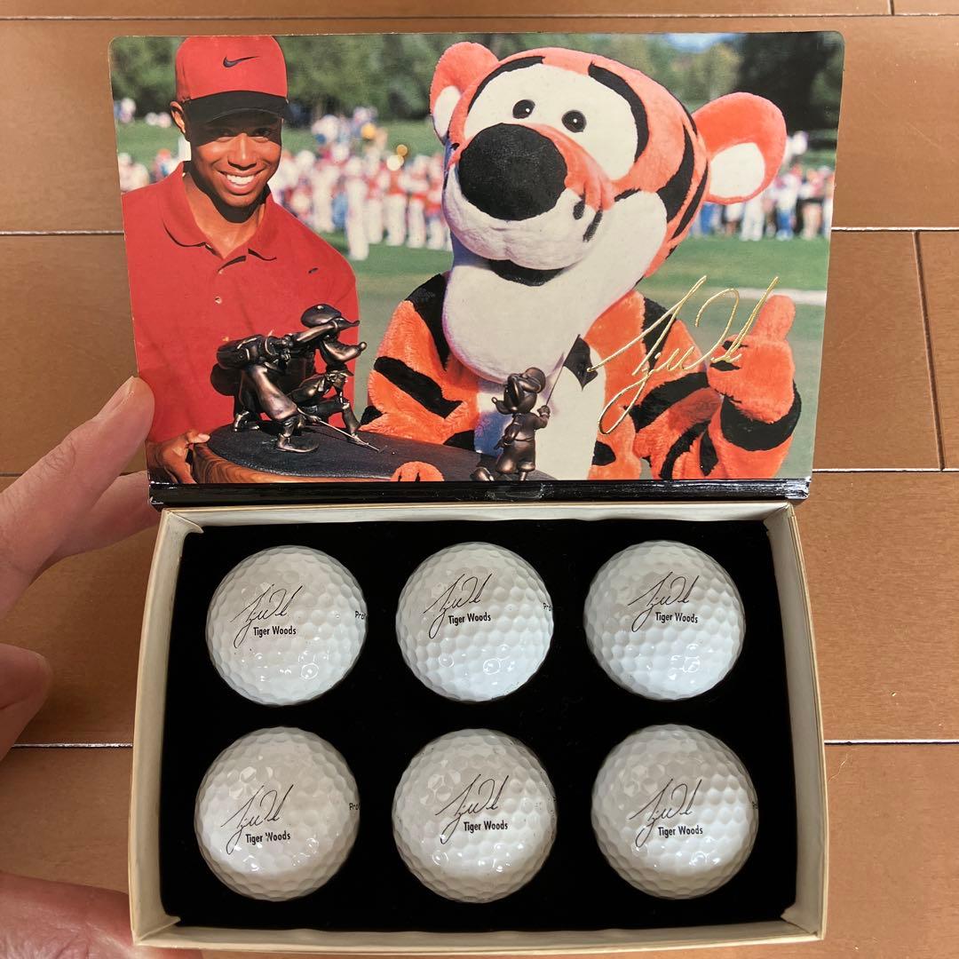 タイガー・ウッズ サイン入りゴルフボール6個セット - メルカリ