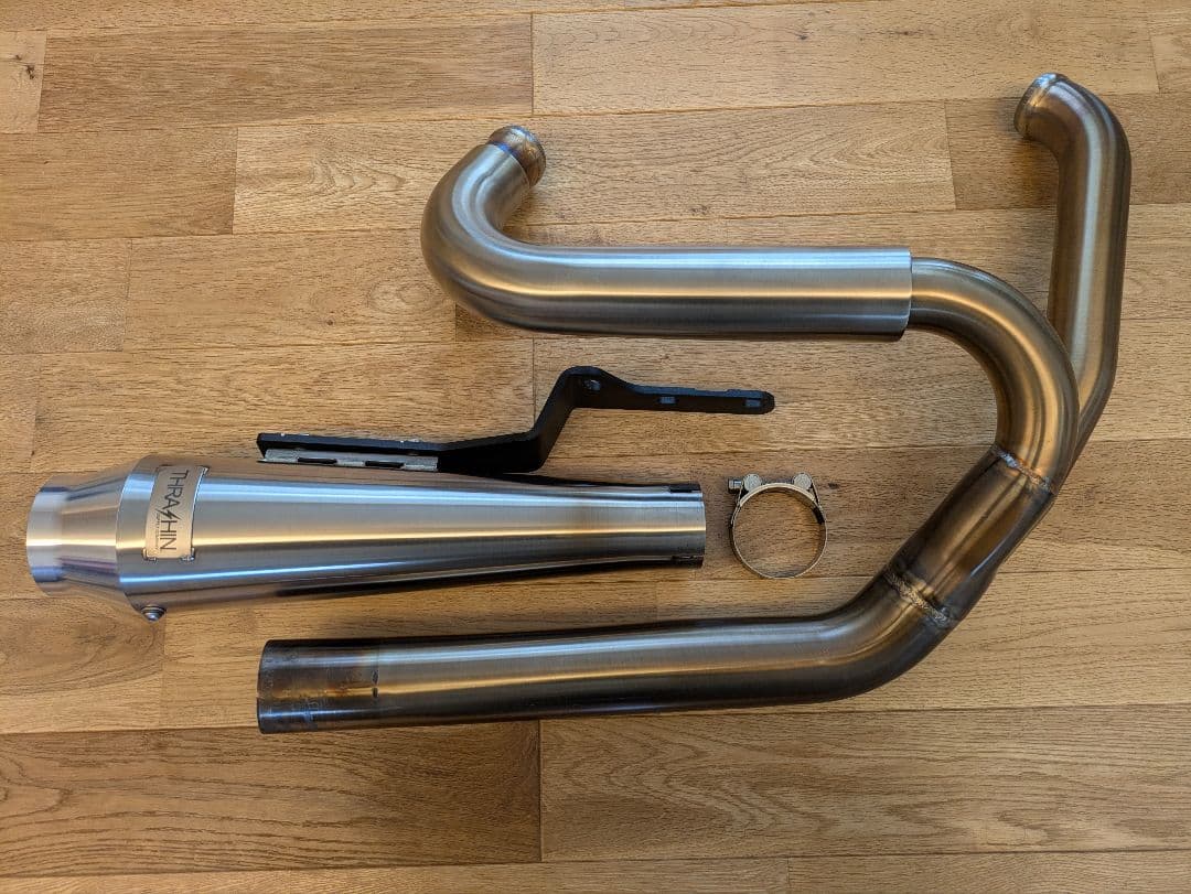ノリオ様専用』スラッシンサプライ OG ステンレス 2-1マフラー - メルカリ