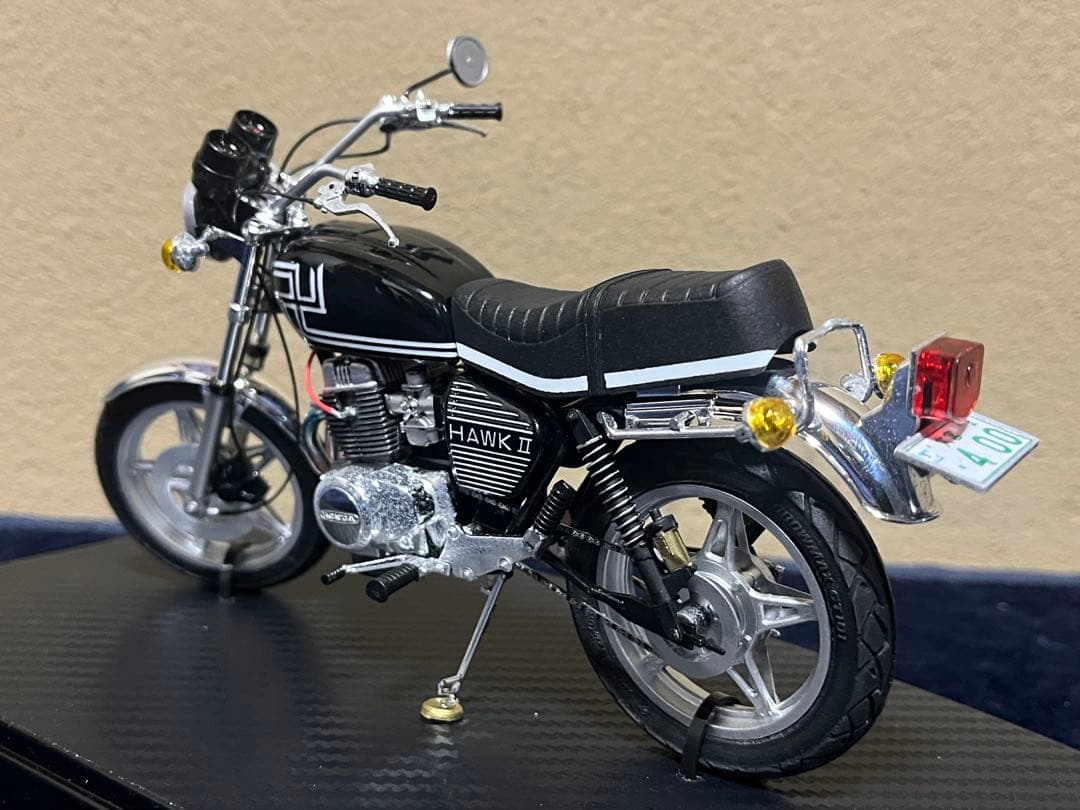 ママン様専用』HONDA HAWK II プラモデル完成品（マイキーバブ仕様