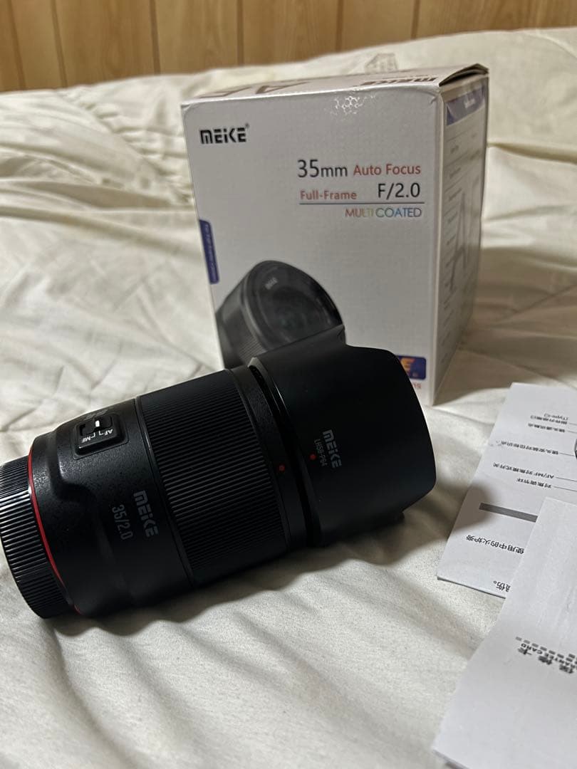 セ*ン様 MEIKE 35mm F/2.0 オートフォーカスレンズ Lmount Amazon.com : Meike 35mm F2.0 Full Frame Wide Angle AF STM Lens