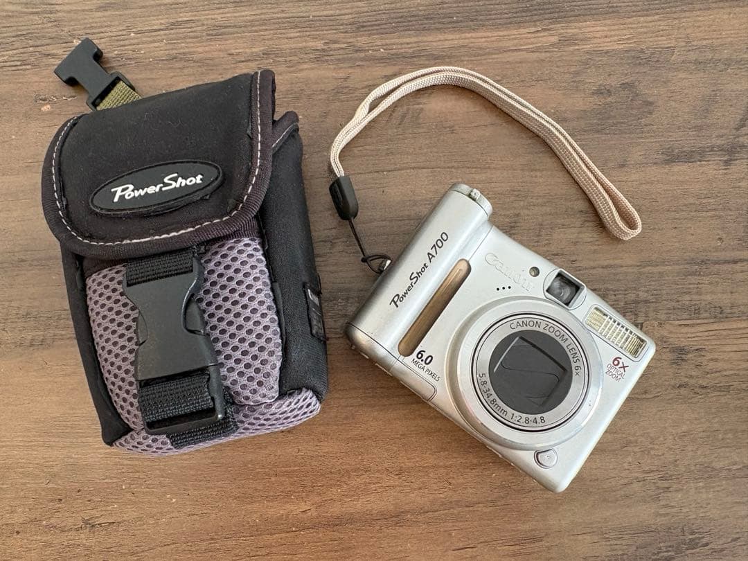 Canon PowerShot A700 6MP 6倍ズーム 動作品 - メルカリ