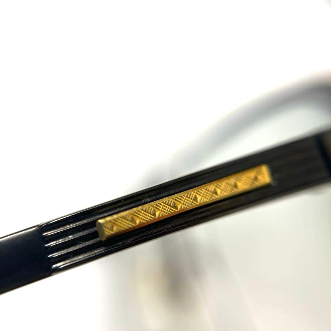 【K18刻印あり】《NEW YORK COLLECTION》チタン　度入りメガネ