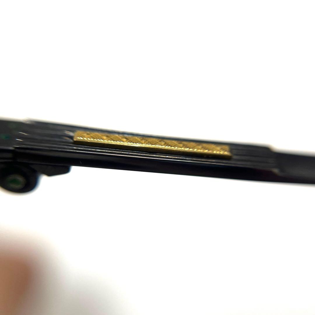 【K18刻印あり】《NEW YORK COLLECTION》チタン　度入りメガネ