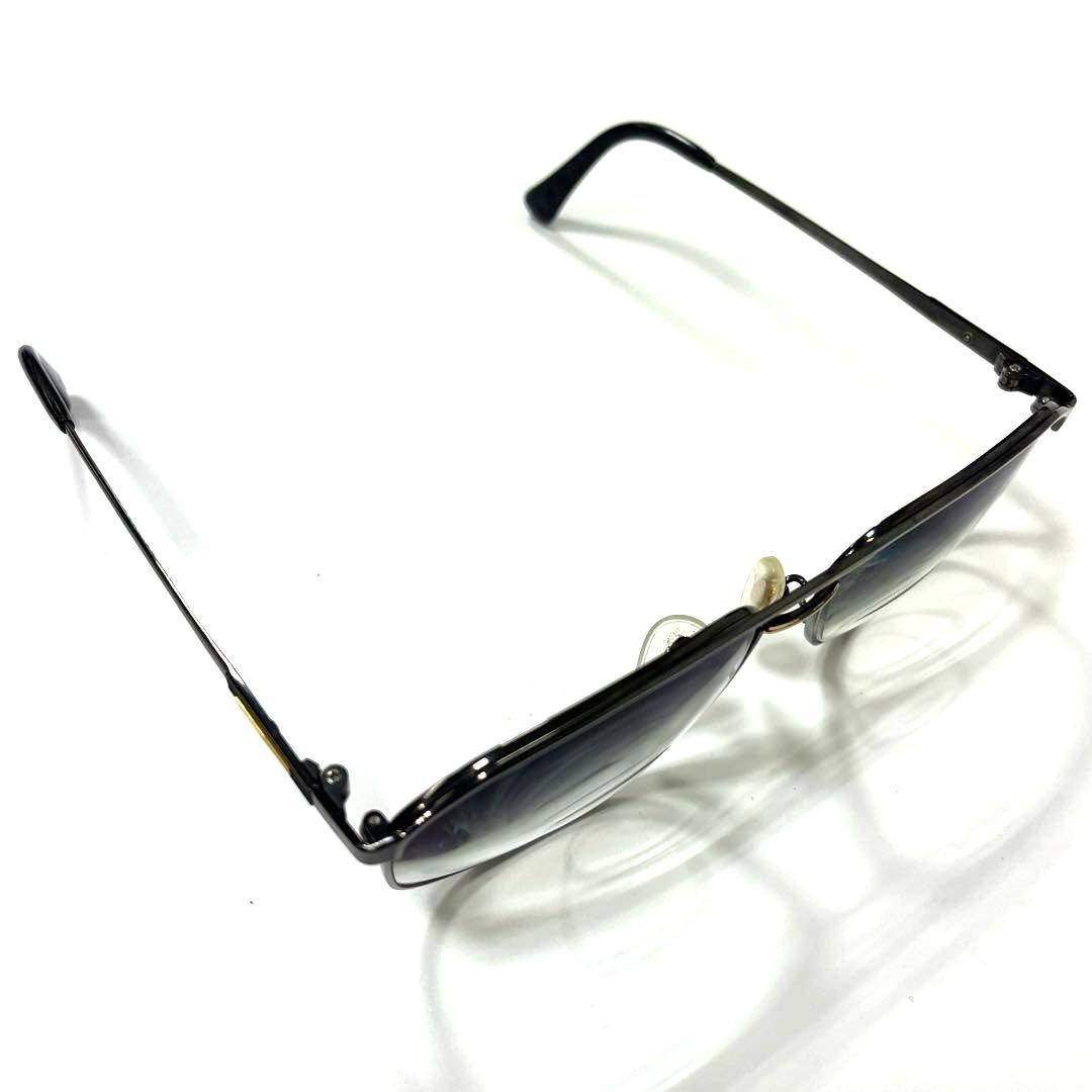 【K18刻印あり】《NEW YORK COLLECTION》チタン　度入りメガネ