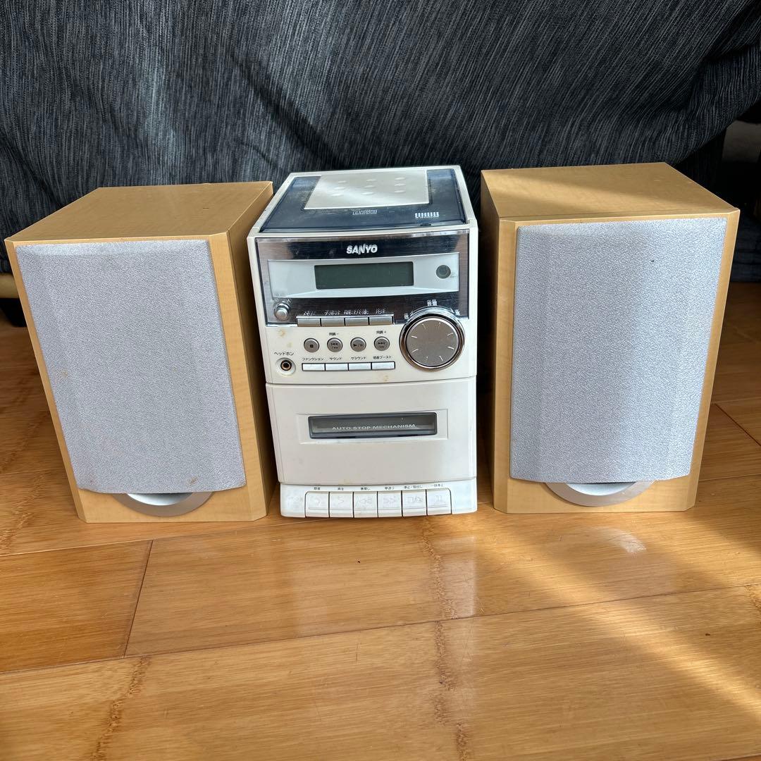 SANYO コンポ CD・MD・カセットデッキ - メルカリ