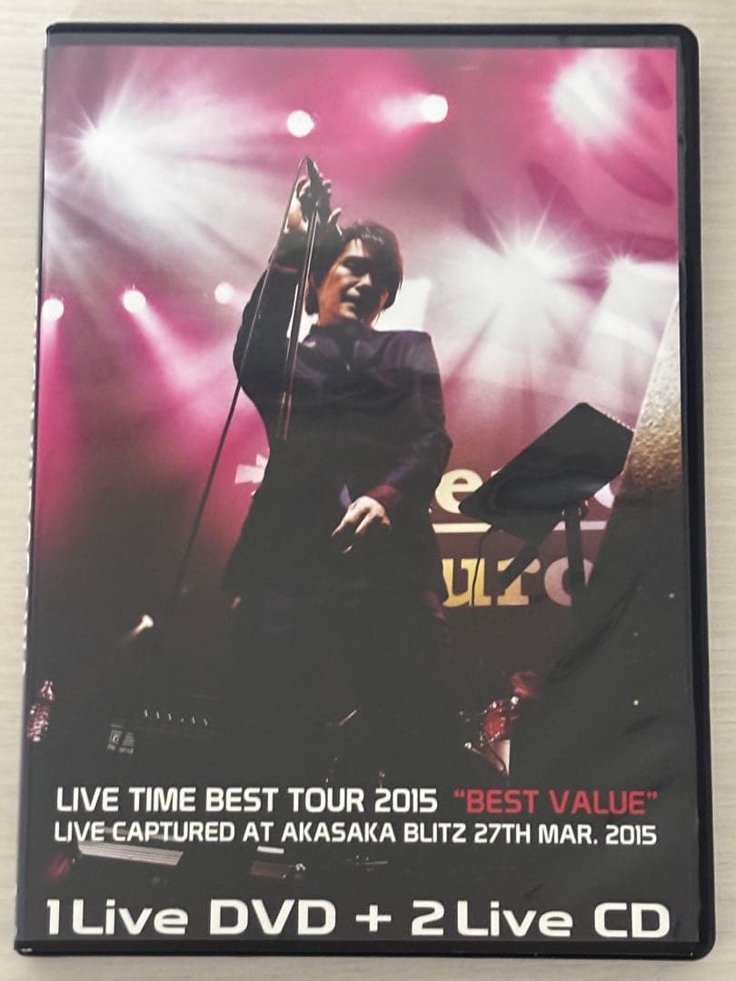 黒沢健一 TIME BEST TOUR 2015 BEST VALUE DVD kenichi kurosawa : 黒沢健一オフィシャルサイト