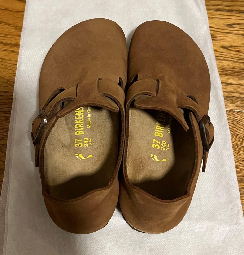 2回使用 かかと補強あり ビルケンシュトック ロンドン サイズ37 - メルカリ