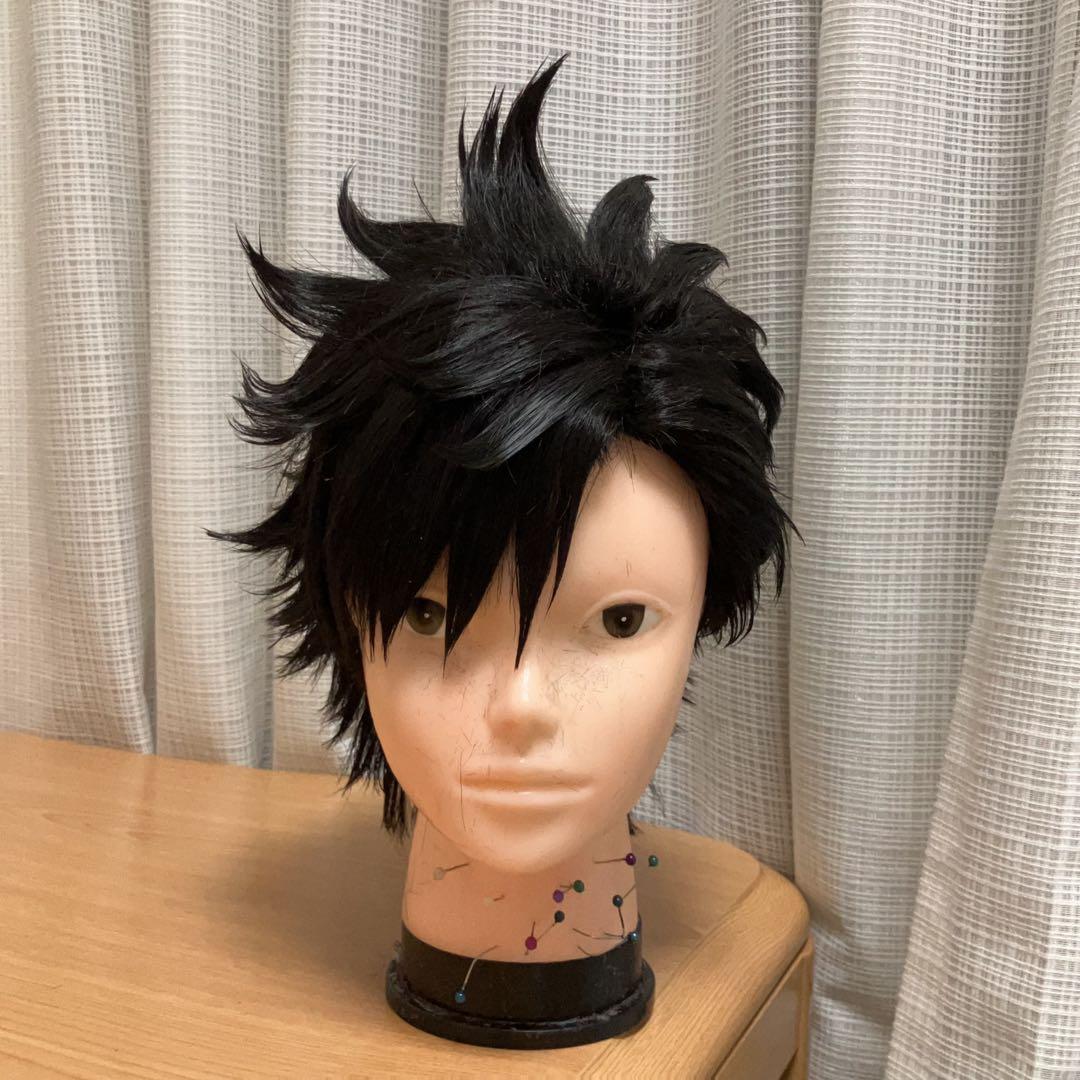 ハイキュー コスプレ 完成ウィッグ セット済み　黒尾鉄朗 ハイキュー!! 黒尾鉄朗 コスプレウィッグ コスプレ衣装