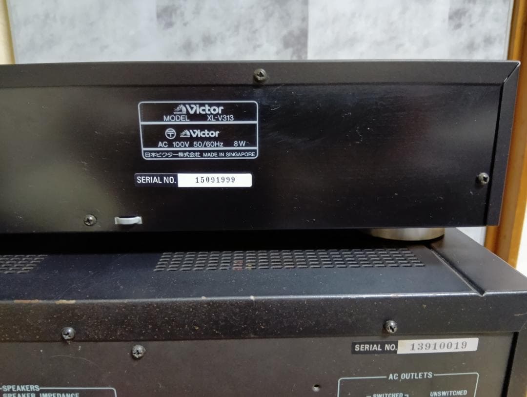 Victor プリメインアンプA-X900 & CDプレーヤーXL-V313 - メルカリ