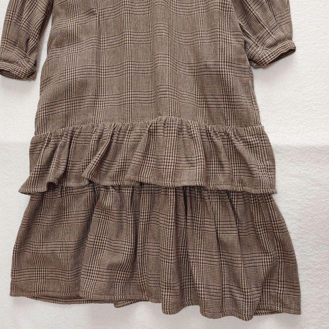 45R インディゴネルのティアードフリルドレス 45rpm - メルカリ