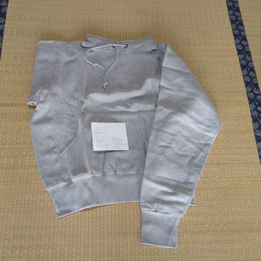 新品　Kellsport フード付きグレー スウェット USA製 中古・古着通販】kellsport (ケルスポーツ) ハーフジップパーカー