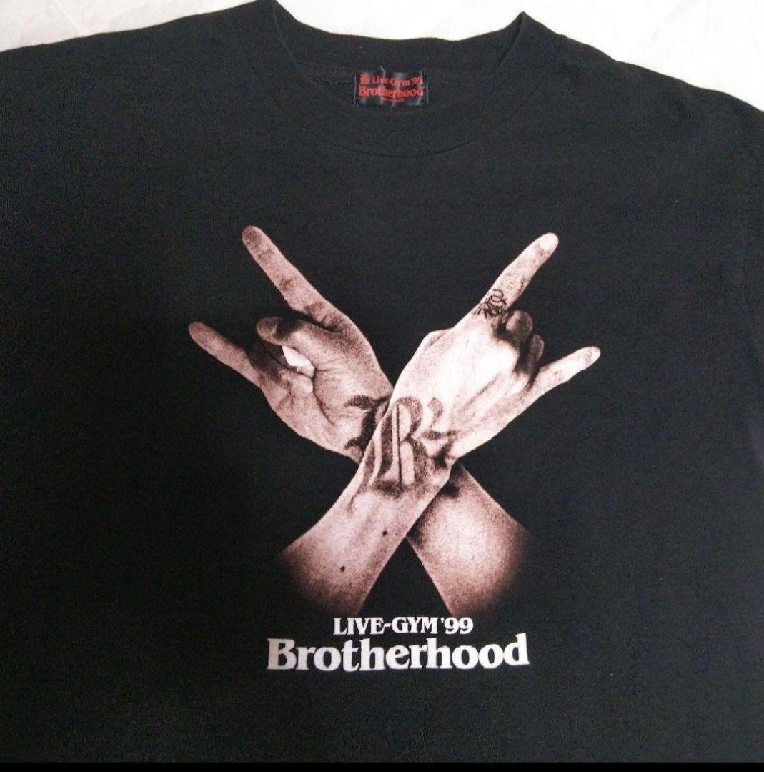 B'z Brotherhood Tシャツ ライブグッズ LIVE-GYM 99年 - メルカリ