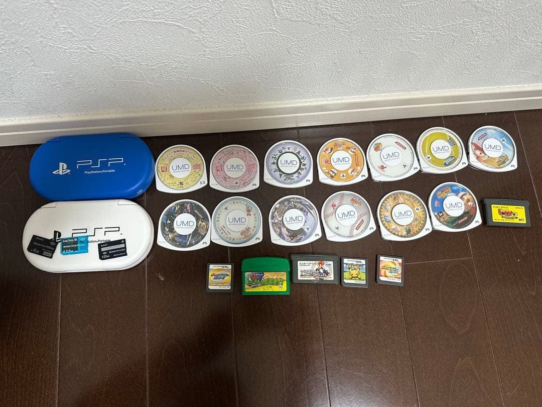 GBA ゲームボーイアドバンス DS lite PSP等 ソフト メモリーカード