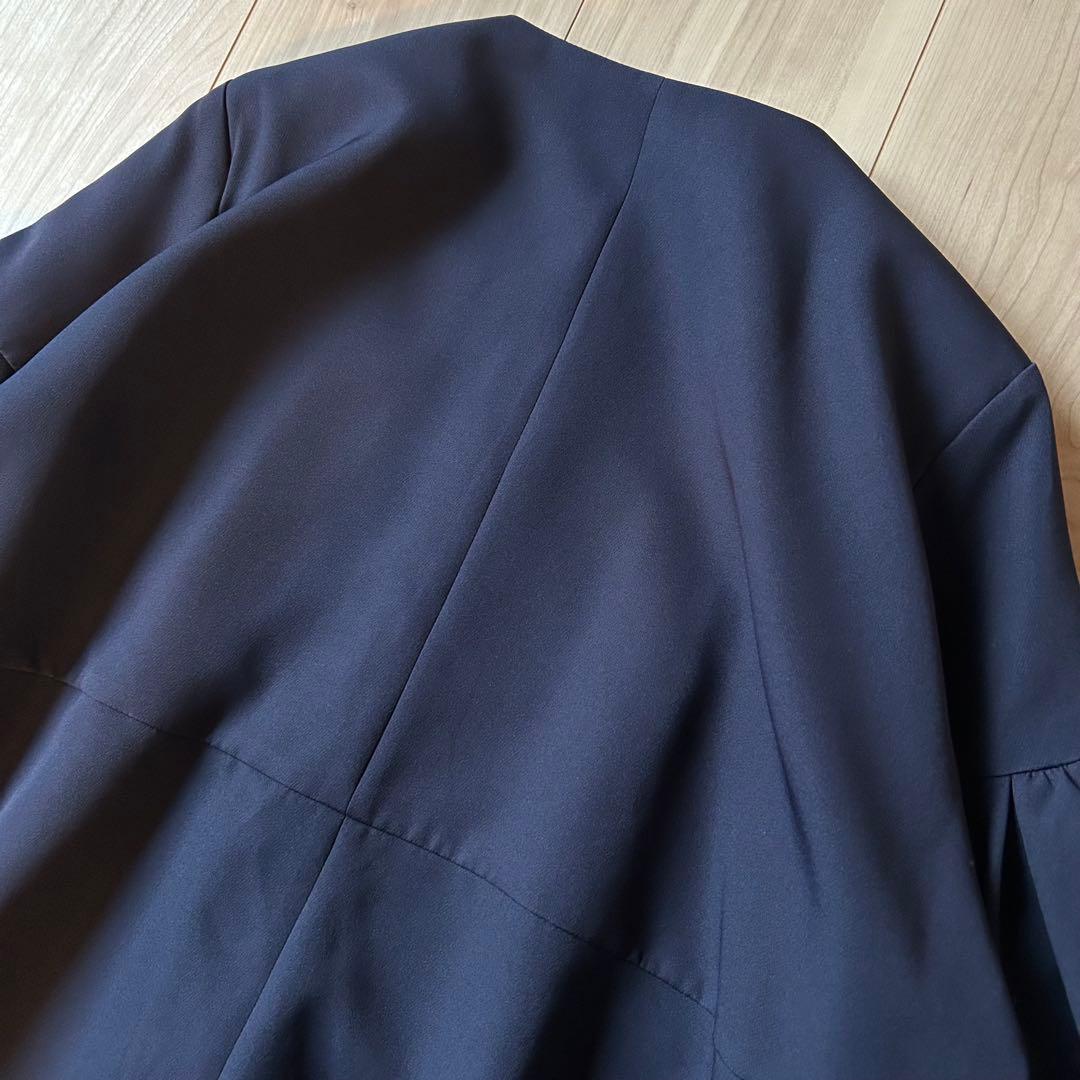 新品＊ルイルエブティック完売品ノーカラーフレアースリーブジャケット