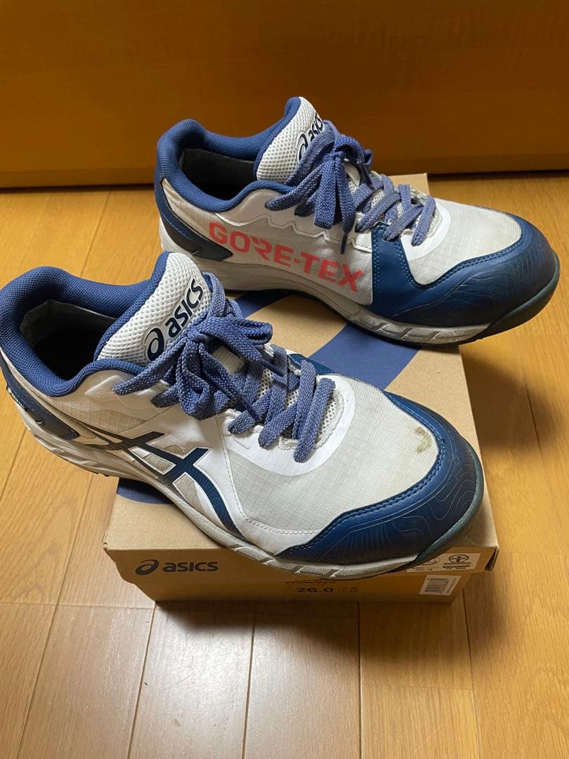アシックス安全靴 WINJOB GORE-TEX 26.0cm WIDE