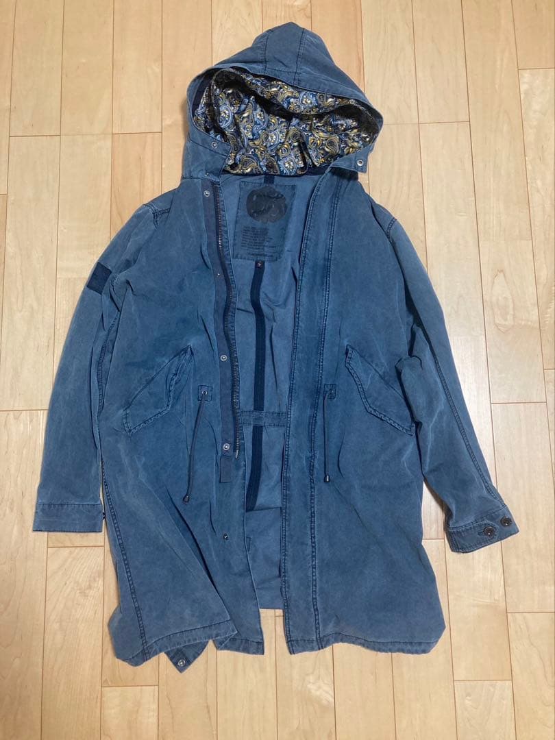 希少 PRETTY GREEN モッズコート 紺 サイズ3 - メルカリ