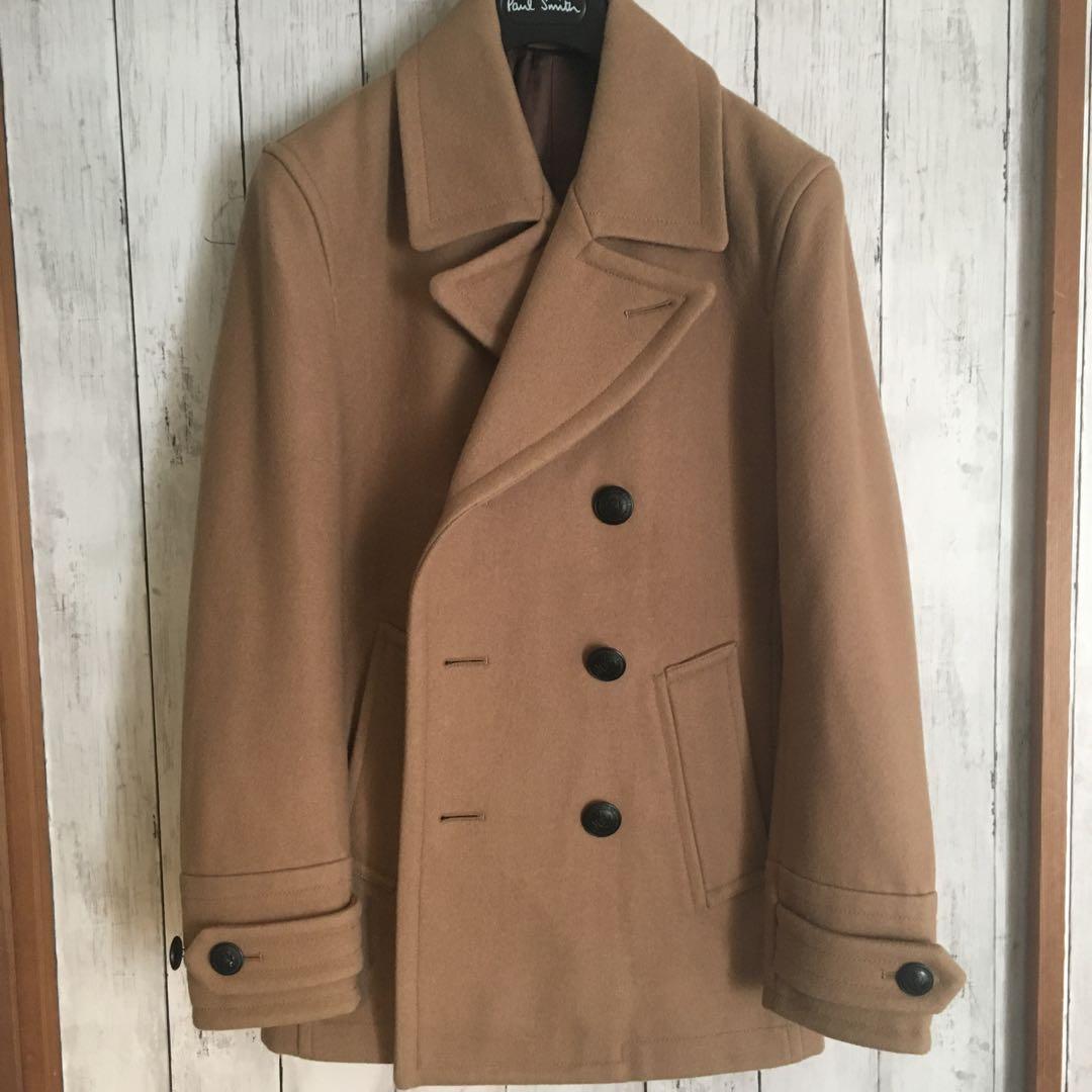 ポールスミス ピーコート ダブルブレスト ベージュ S - メルカリ